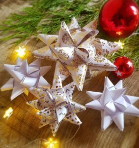 danish-paper-stars-gold-white-christmas-instructions-hyggestyle-283x300 Ten Tips to Add Traditional Danish Christmas Hygge to Your Home