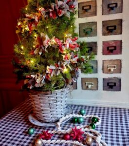 diy-upcycled-fabric-Christmas-tree-tinsel-instructions-1-265x300 Ten Tips to Add Traditional Danish Christmas Hygge to Your Home