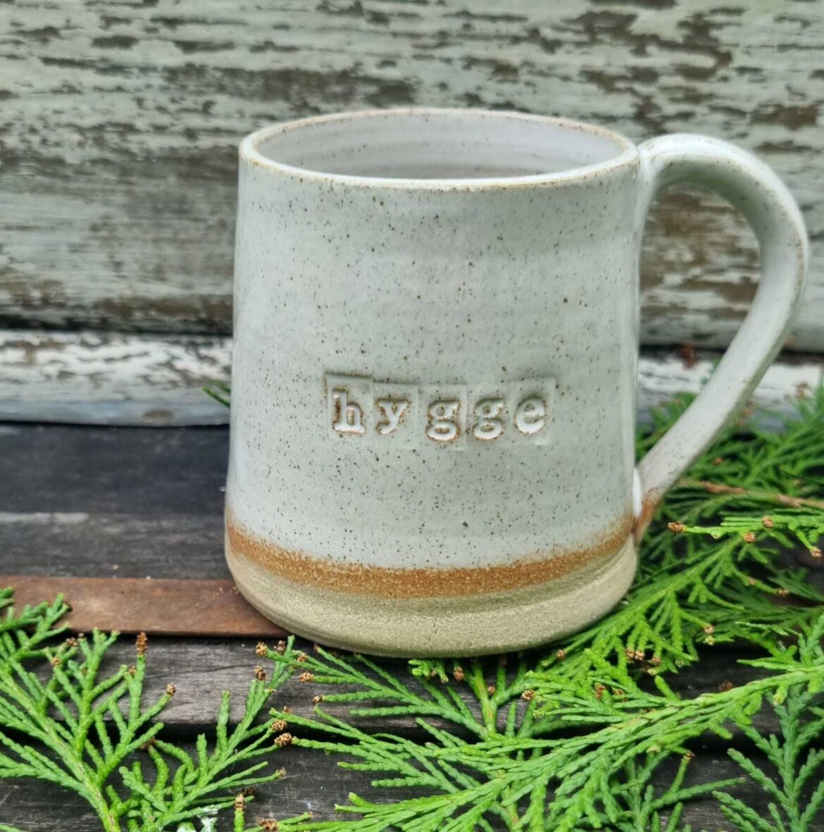 handmade stoneware hygge mug cup scandi