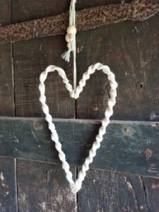 how-to-make-your-own-upcycled-macrame-coathangers-Scandi-Christmas-heart-and-star-hangers-2-225x300 How to make your own upcycled Scandi heart and star macrame Christmas hangers