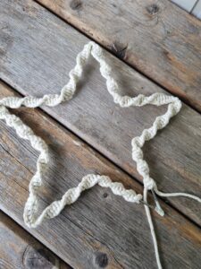 how-to-make-your-own-upcycled-macrame-coathangers-Scandi-Christmas-heart-and-star-hangers-6-225x300 How to make your own upcycled Scandi heart and star macrame Christmas hangers