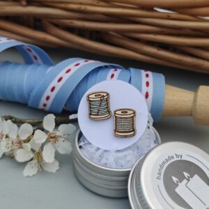 scandi-nordic-handpainted-birch-statement-earrings-hygge-cotton-reel-needle-blue-sewing-300x300 Home New